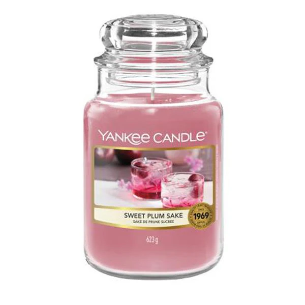 Sweet Plum Sake Large Yankee Candle 423g