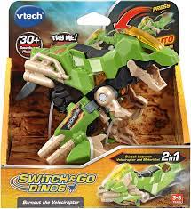 Switch & Go Dinos Burnout The Velociraptor