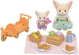 Sylv Sunny Picnic Set Fennec Fox Sister & Baby - Image 2