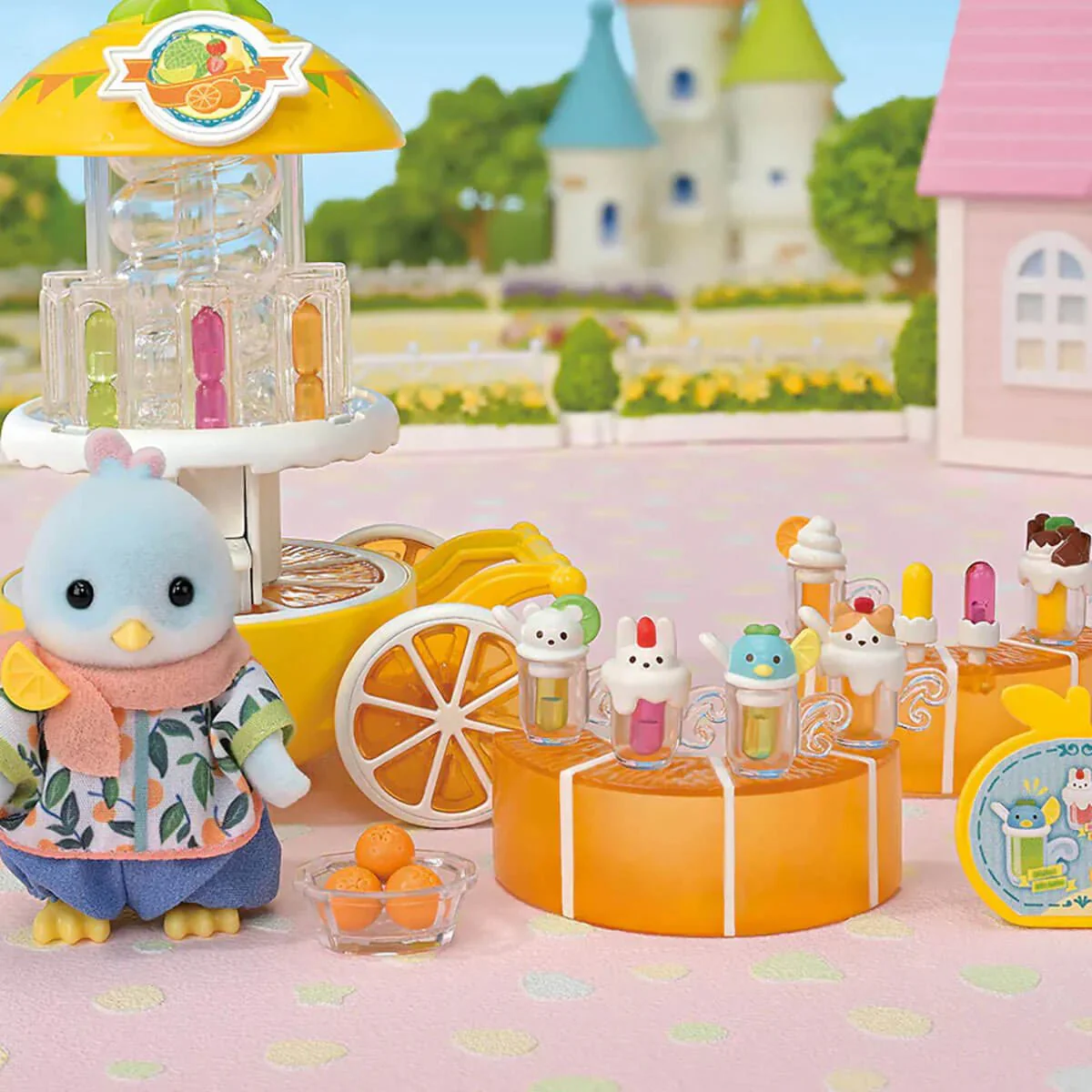 Sylvanian Citrus Bird Juice Stand - Image 2