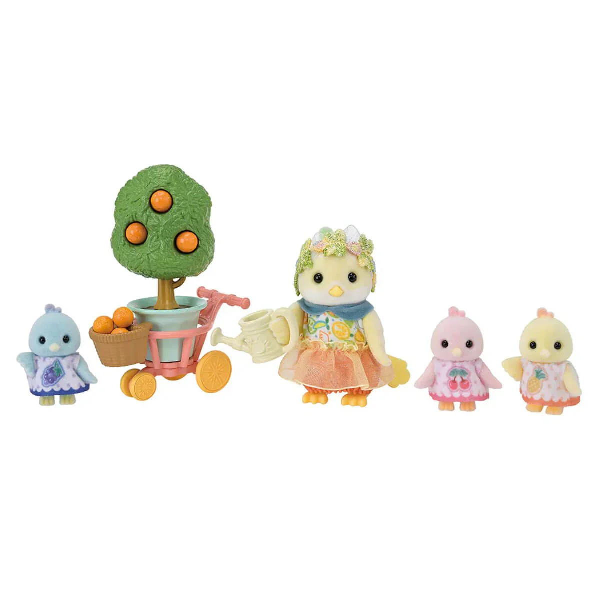Sylvanian Families Citrus Bird Family - Image 2