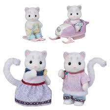 Sylvanian Families Snow Leopard Family - Image 2