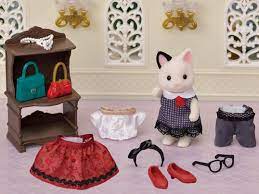 Sylvanian Fashion Play Set Series - Tuxedo Cat - Image 3