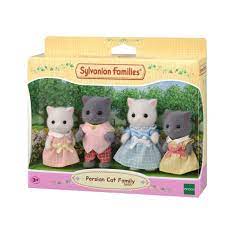 Sylvanian Persian Cat Family