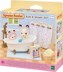Sylvanians Bath & Shower Set