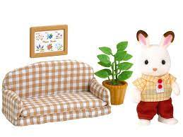 Sylvanians Chocolate Rabbit Father Set - Image 2