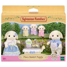Sylvanians Flora Rabbit Family