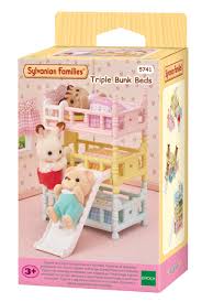 Sylvanians Triple Bunk Beds