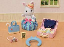 Sylvanians Weekend Travel Set Snow Rabbit Mother - Image 2