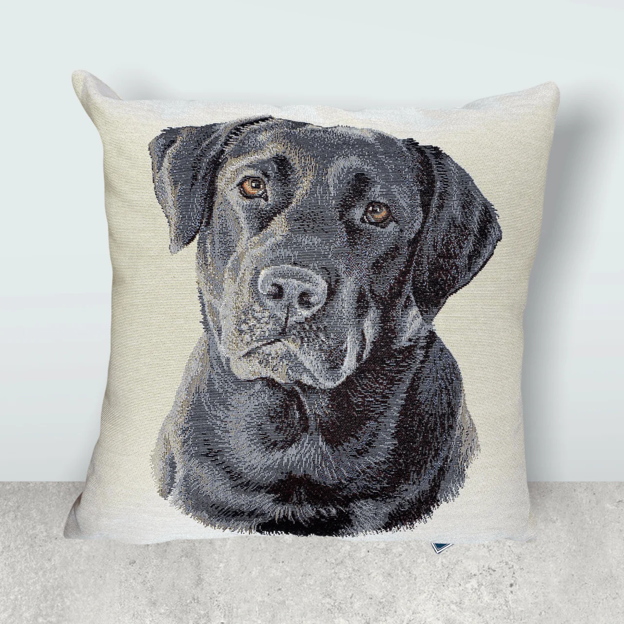 Tapestry Labrador Fibre-Filled Cushion