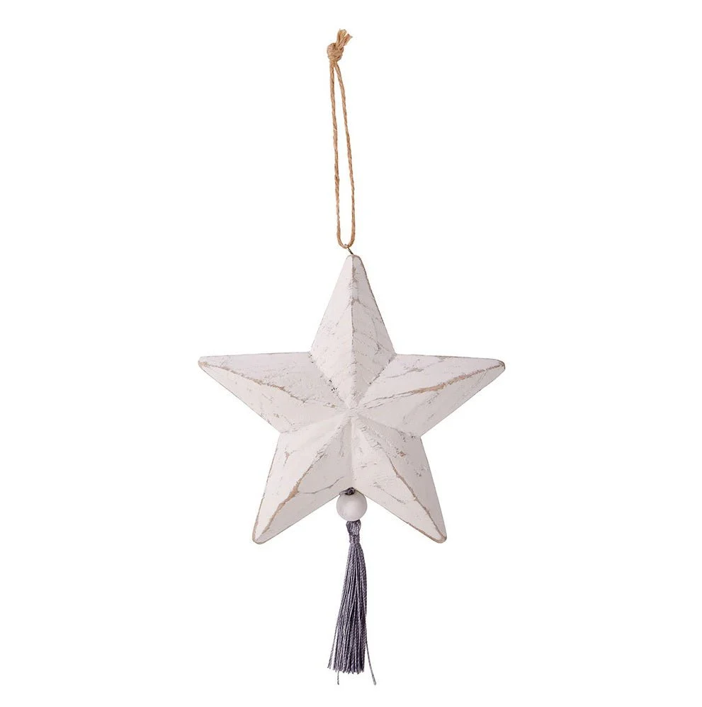 Tassle Star Hanger 14cm