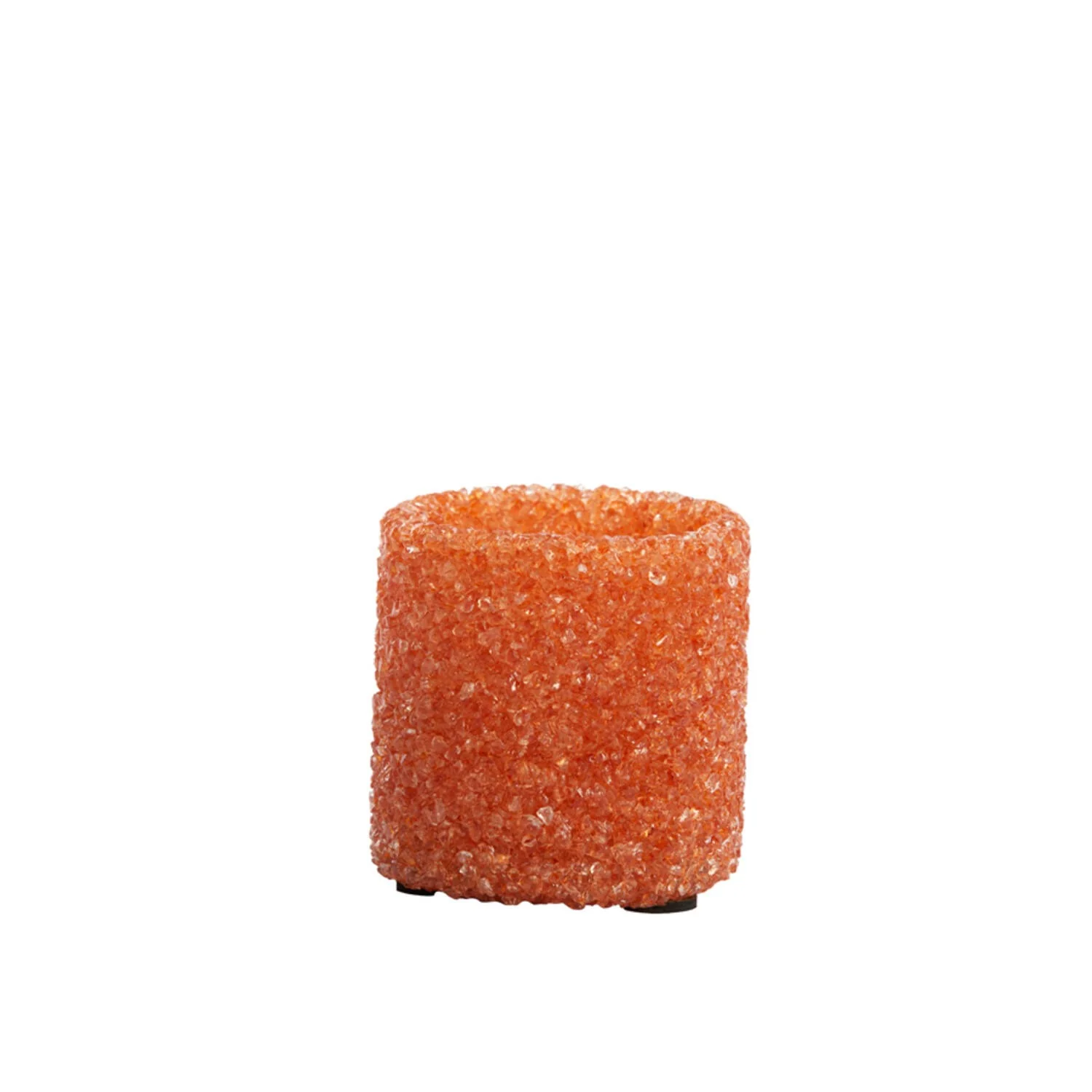 Tealight Holder 7 x 7cm MORITA Glass Orange