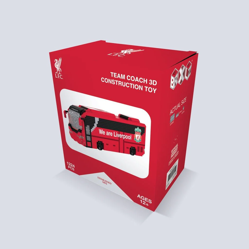 Team Merchandise 3D BRXLZ Team Coach - Liverpool