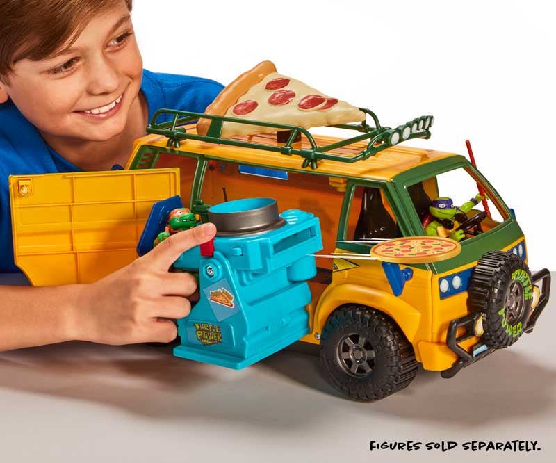 Teenage Mutant Ninja Turtles - Movie Pizza Fire Van - Image 2