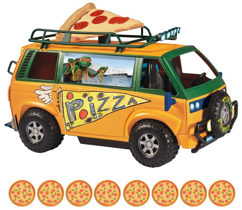 Teenage Mutant Ninja Turtles - Movie Pizza Fire Van - Image 5