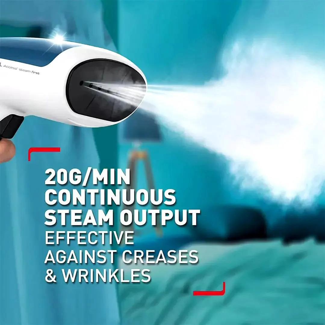 Tefal Access Steam First Handheld Garment Steamer – DT6130G0 – Blue - Image 7