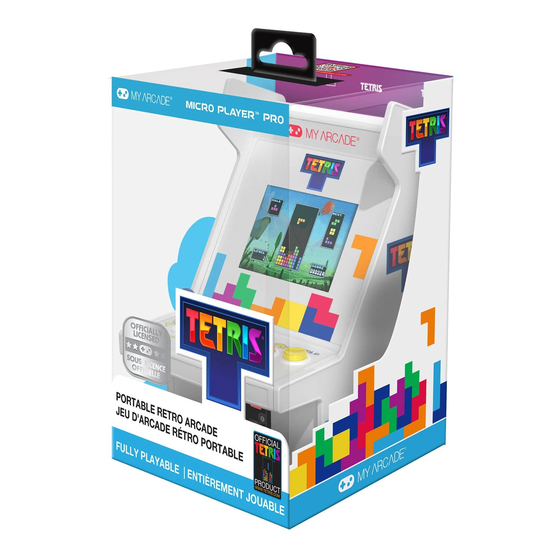 Tetris Micro Player Pro 6.7" Portable Retro Arcade
