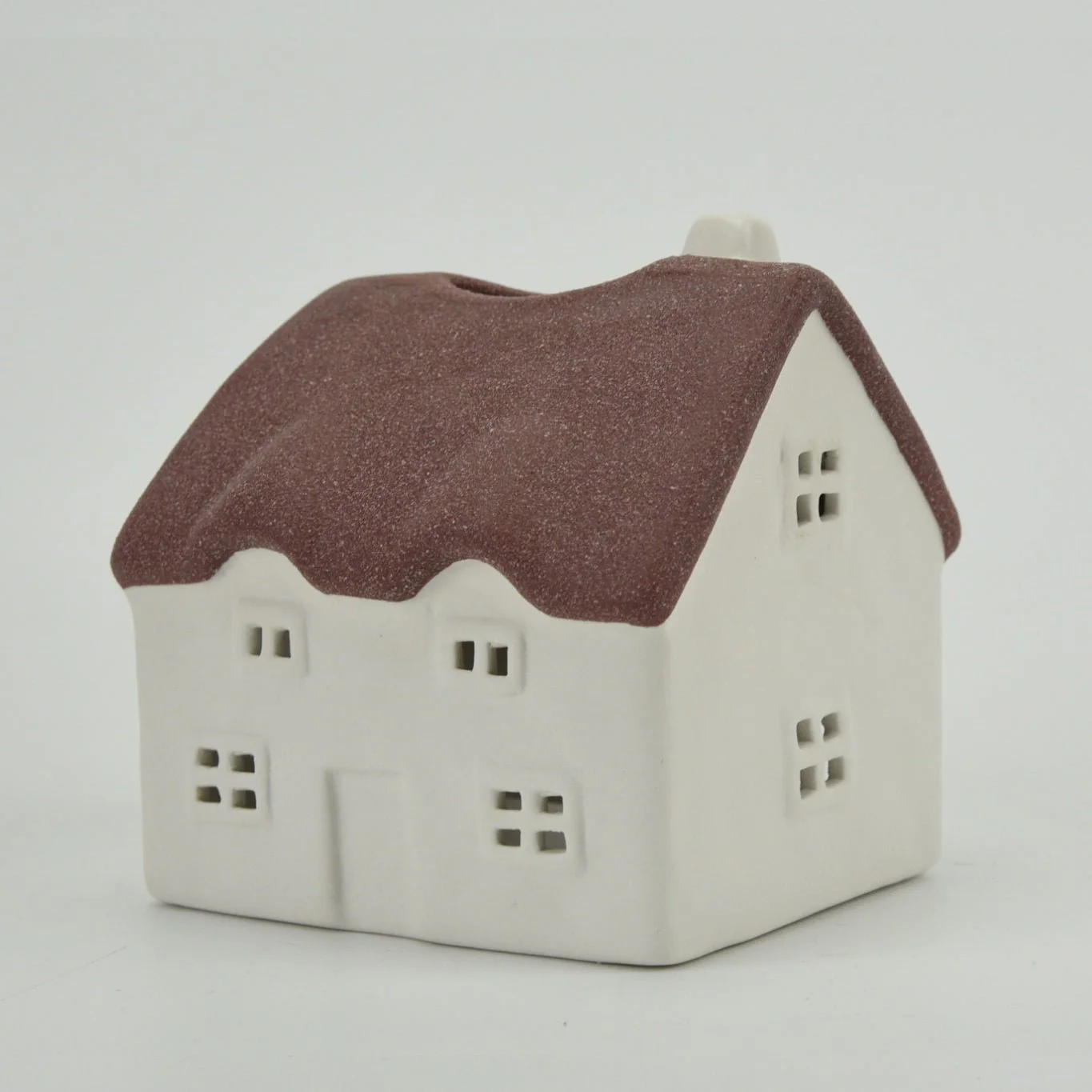 Thatched Cottage Tealight Holder 12.5cm - Image 2