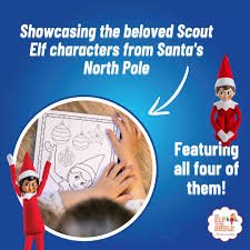 The Elf On The Shelf - Colouring Book - Image 2
