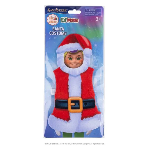 The Elf on the Shelf Elf Mates Costume - Santa