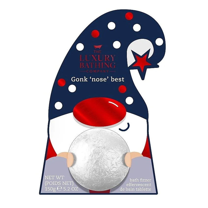 The Luxury Bathing Company Gonk 'Nose' Best Bath Fizzer 150g