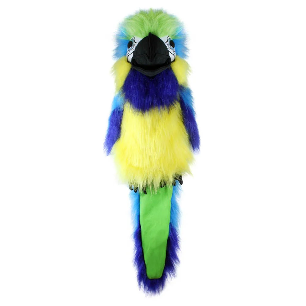 The Puppet Company Blue And Gold Macaw Large Bird Hand Puppet