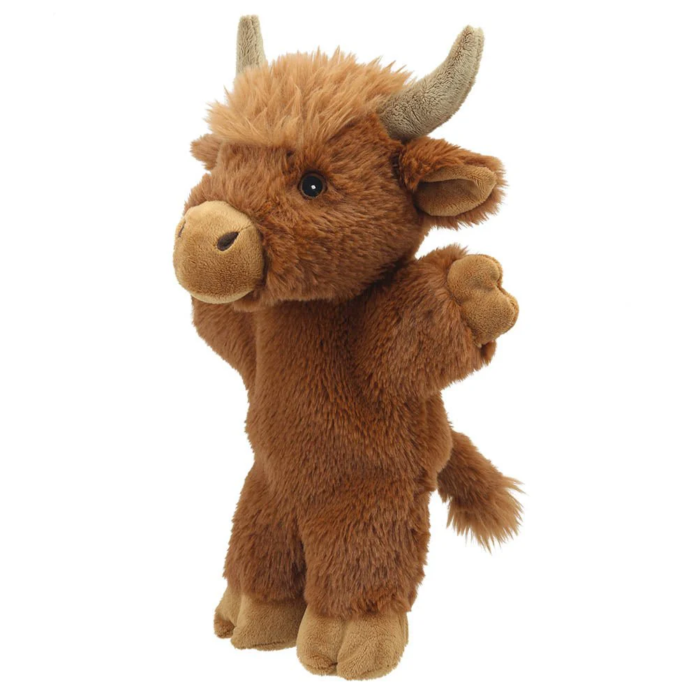 The Puppet Company Highland Cow Eco Walking Puppet - Image 2