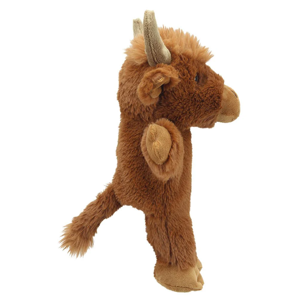 The Puppet Company Highland Cow Eco Walking Puppet - Image 4