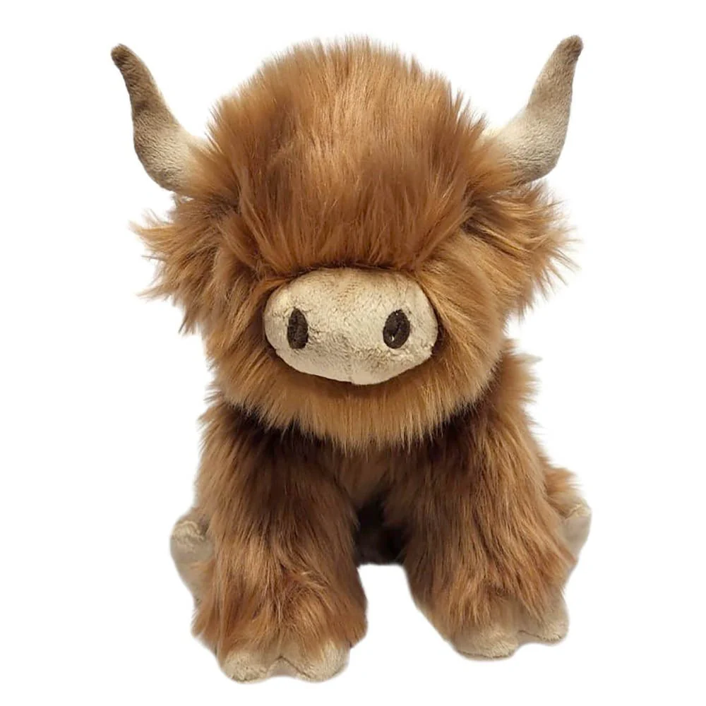 The Puppet Company Highland Cow Wilberry Favourite Soft Toy