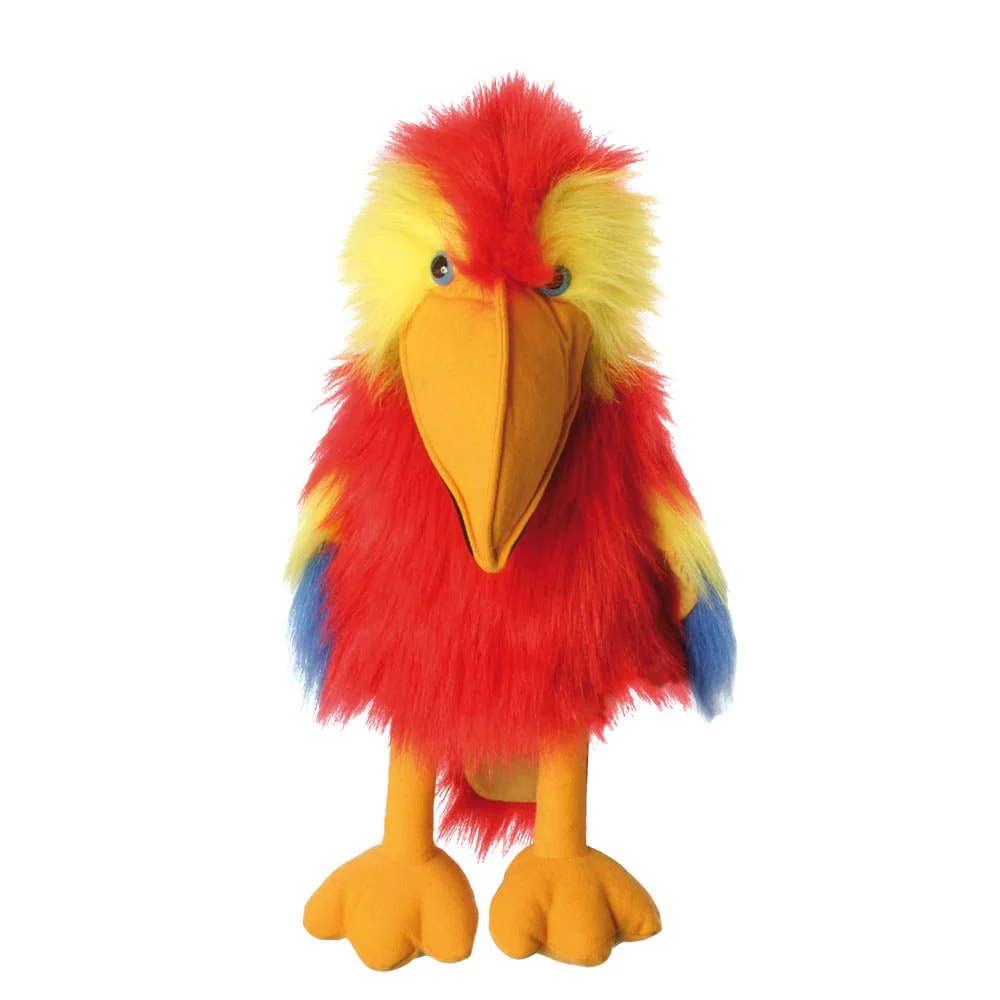 The Puppet Company Scarlet Macaw Large Bird Hand Puppet
