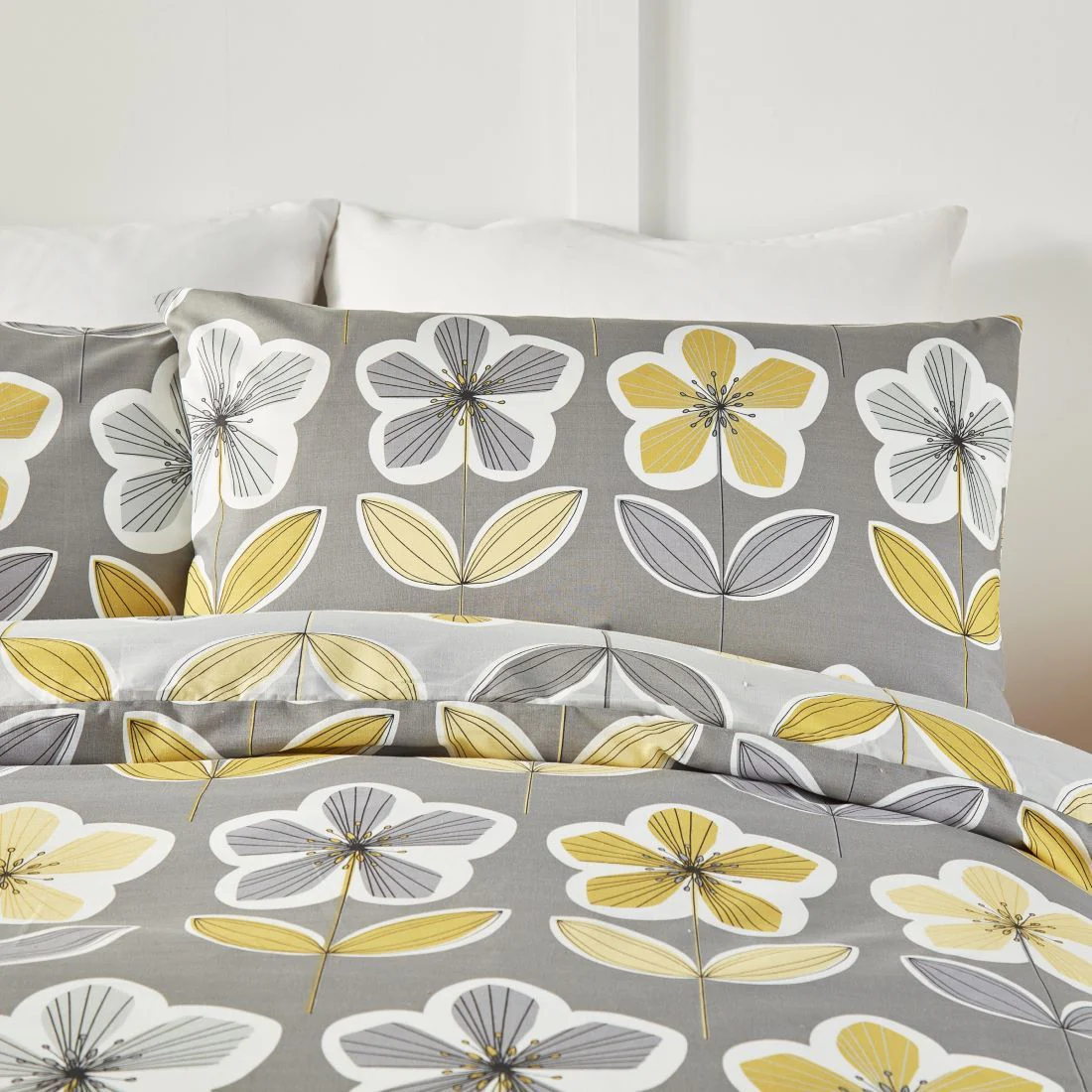 Thea Grey Duvet Set Kingsize - Image 4