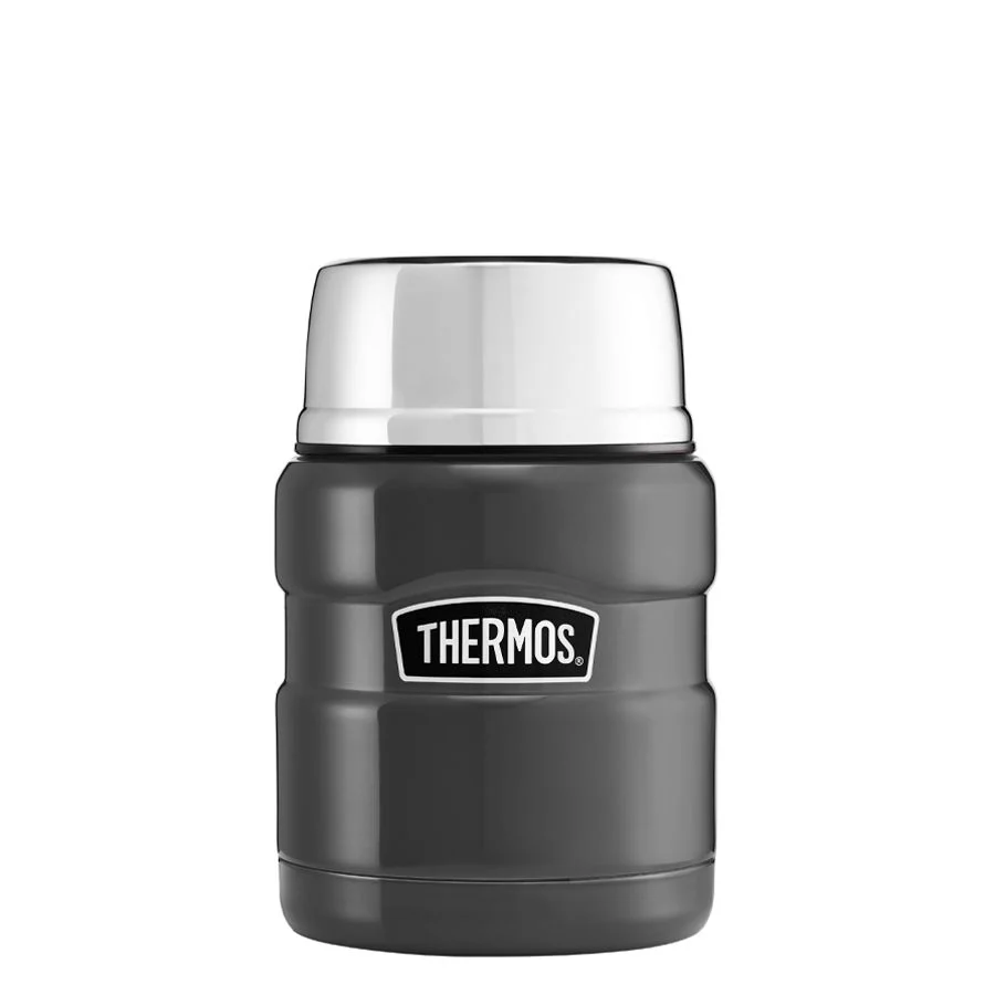 Thermos Stainless King™ 470ml Food Flask Grey