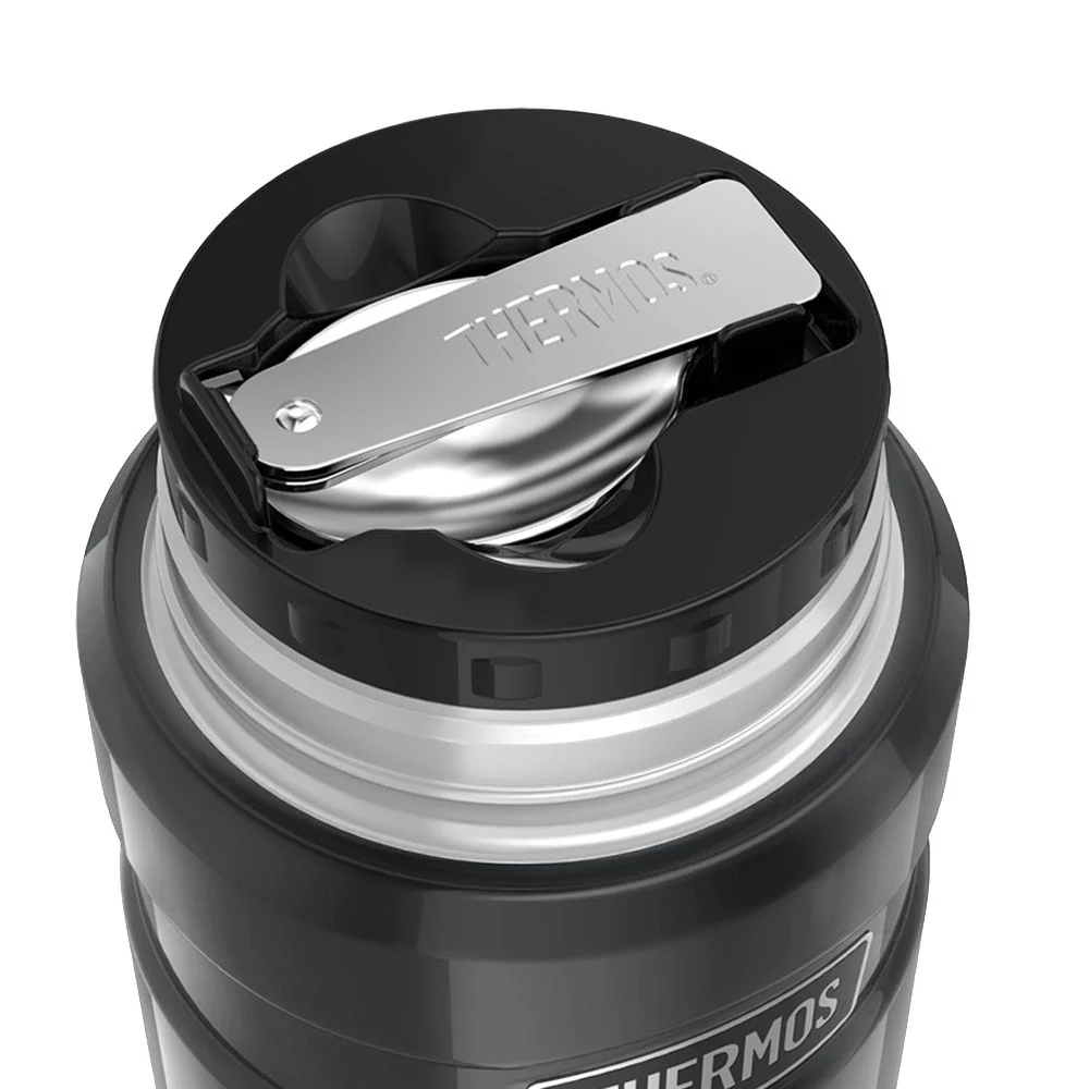 Thermos Stainless King™ 470ml Food Flask Grey - Image 3