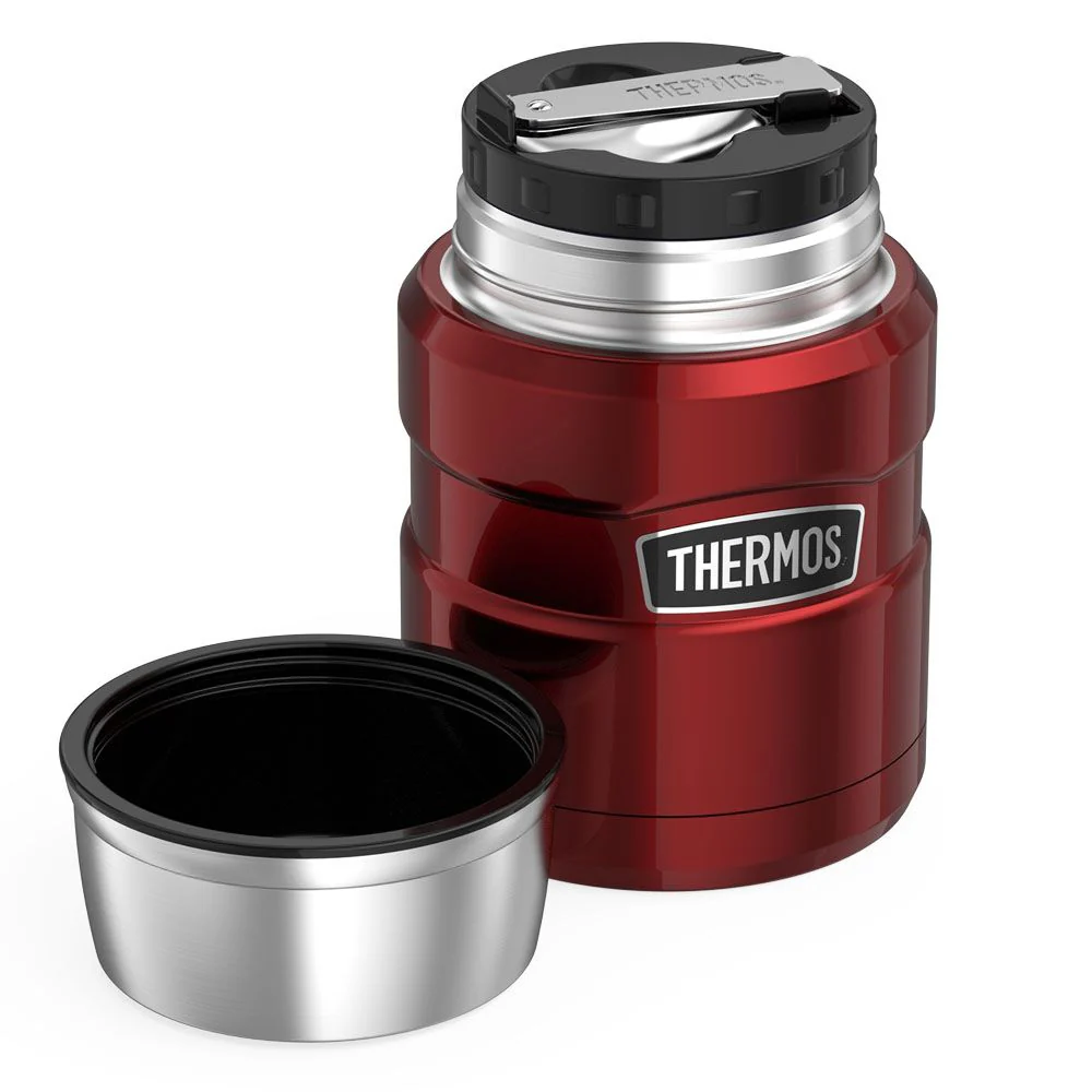 Thermos Stainless King™ 470ml Food Flask Red - Image 2