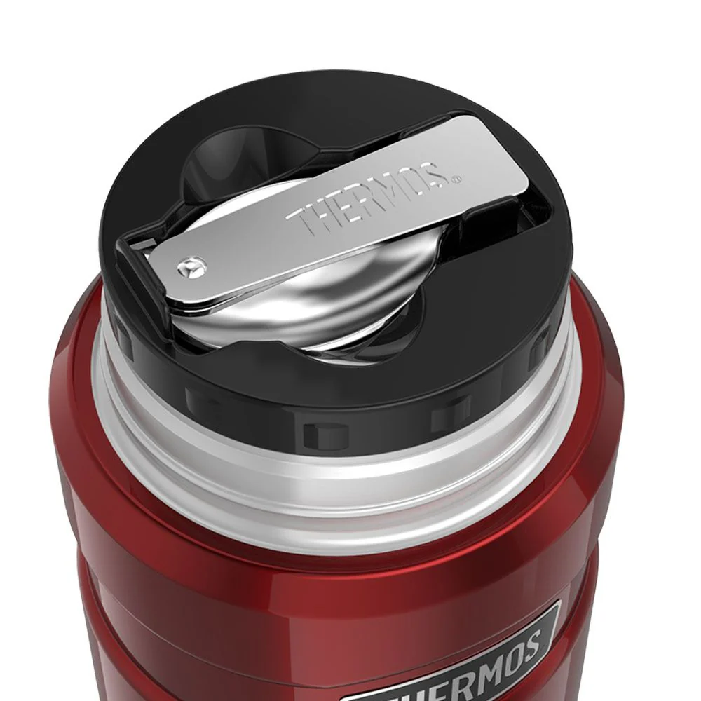 Thermos Stainless King™ 470ml Food Flask Red - Image 3
