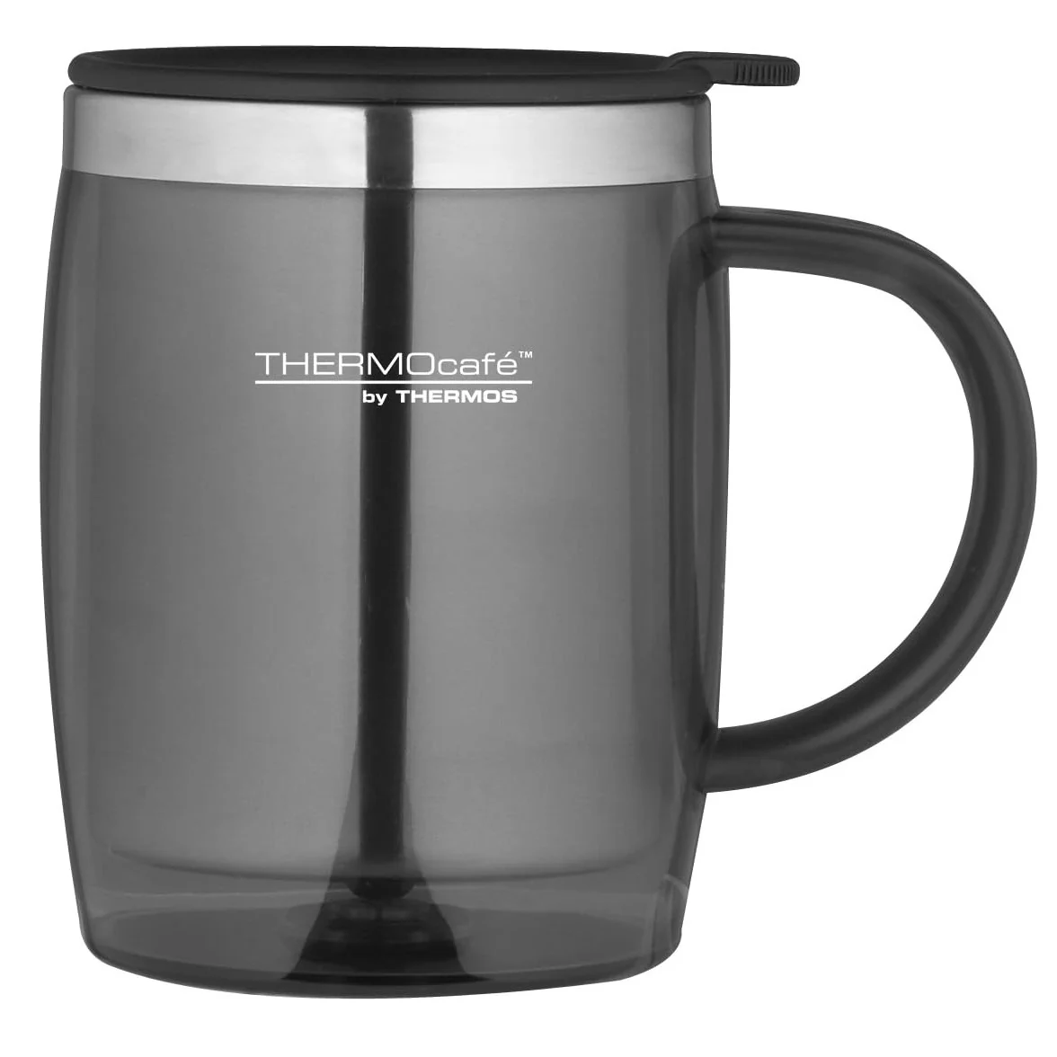 Thermos Thermocafe Desk Mug 450ml Gunmetal