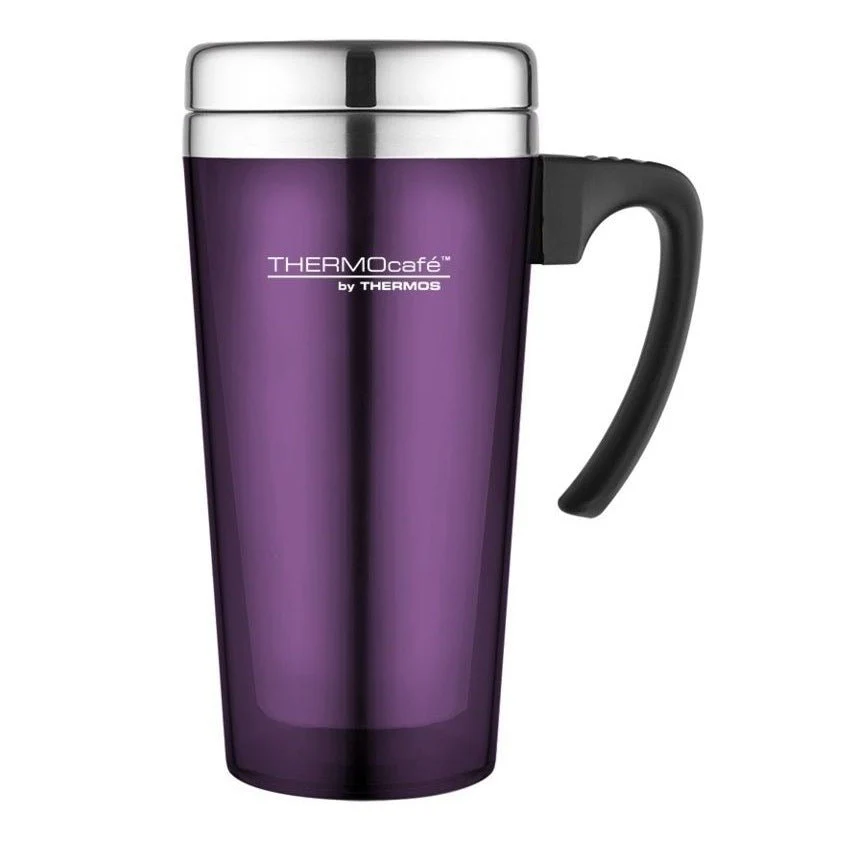 Thermos Thermocafe Trans Travel Mug 420ml Purple