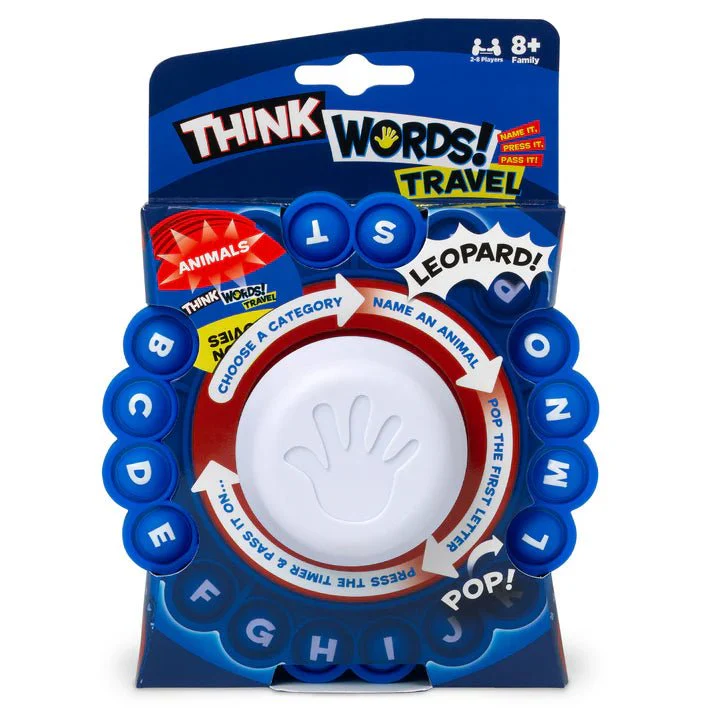Think Words Travel Game