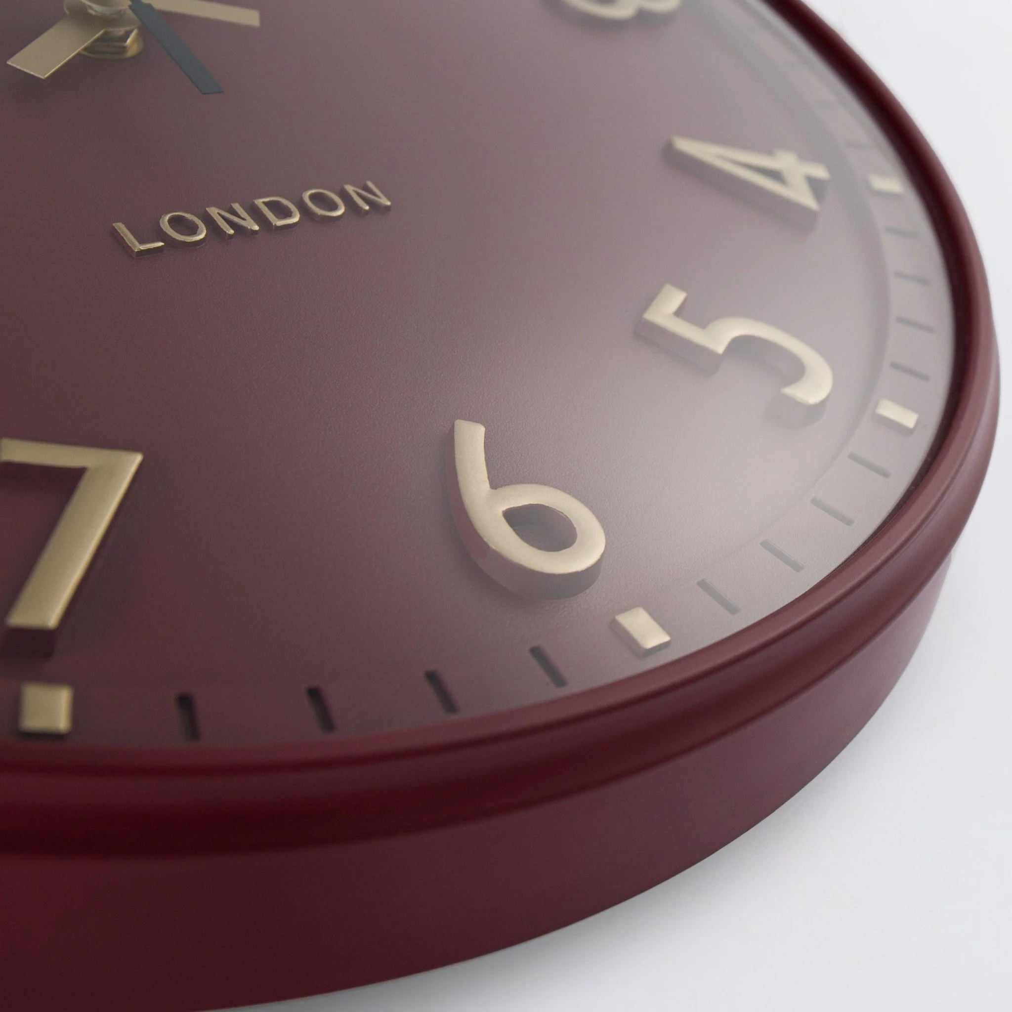 Thomas Kent 14" Tresco Wall Clock Berry - Image 4