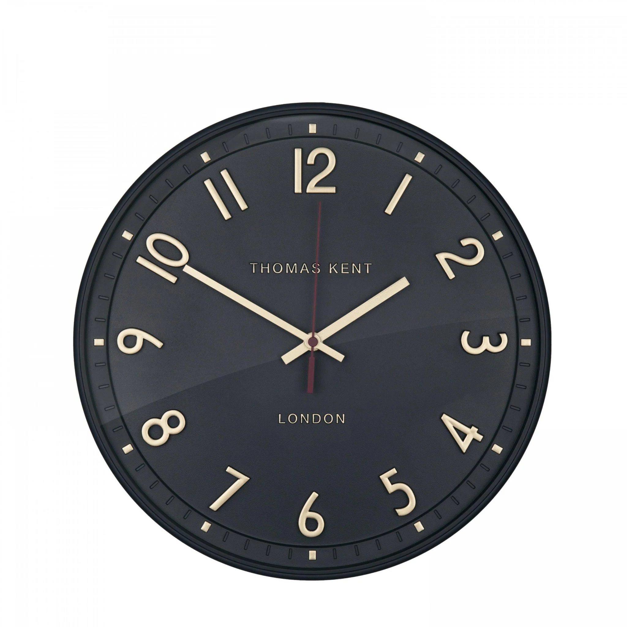 Thomas Kent 14" Tresco Wall Clock Charcoal - Image 2