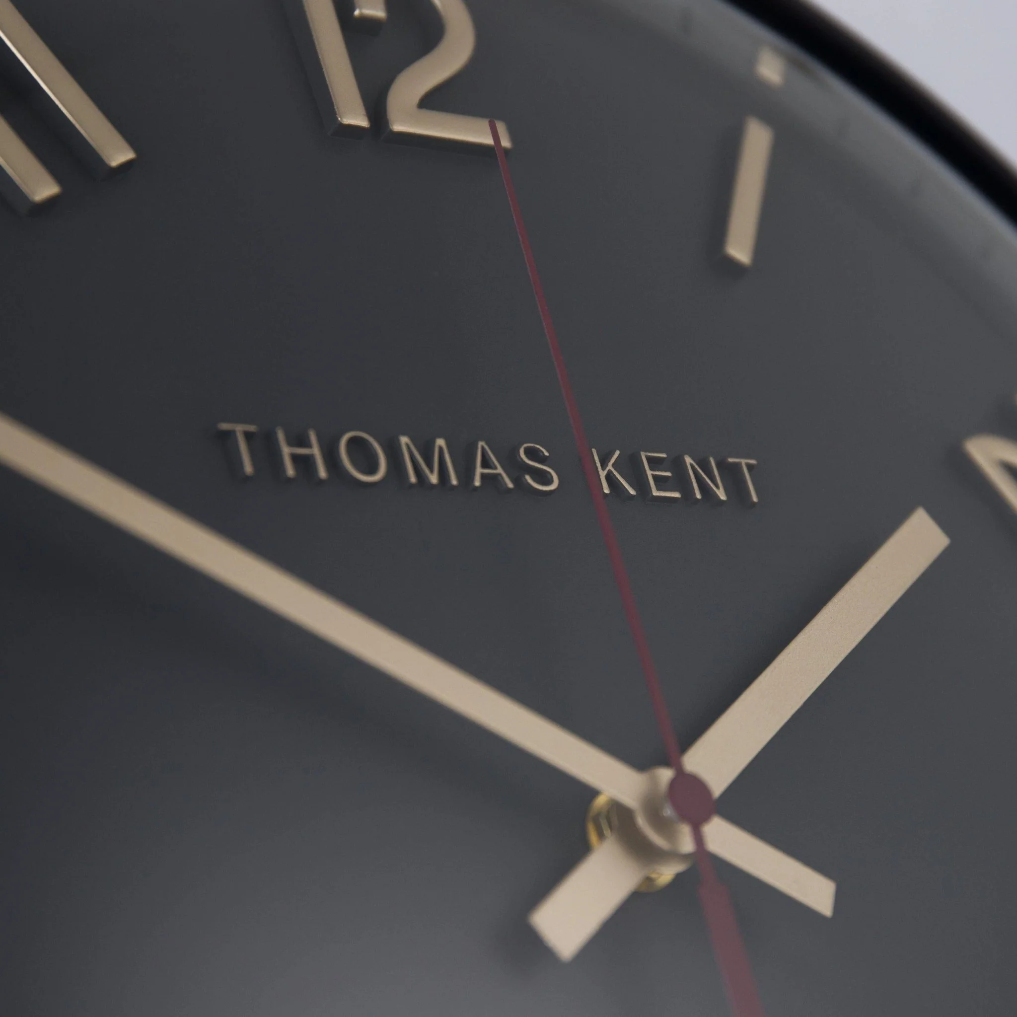 Thomas Kent 14" Tresco Wall Clock Charcoal - Image 3