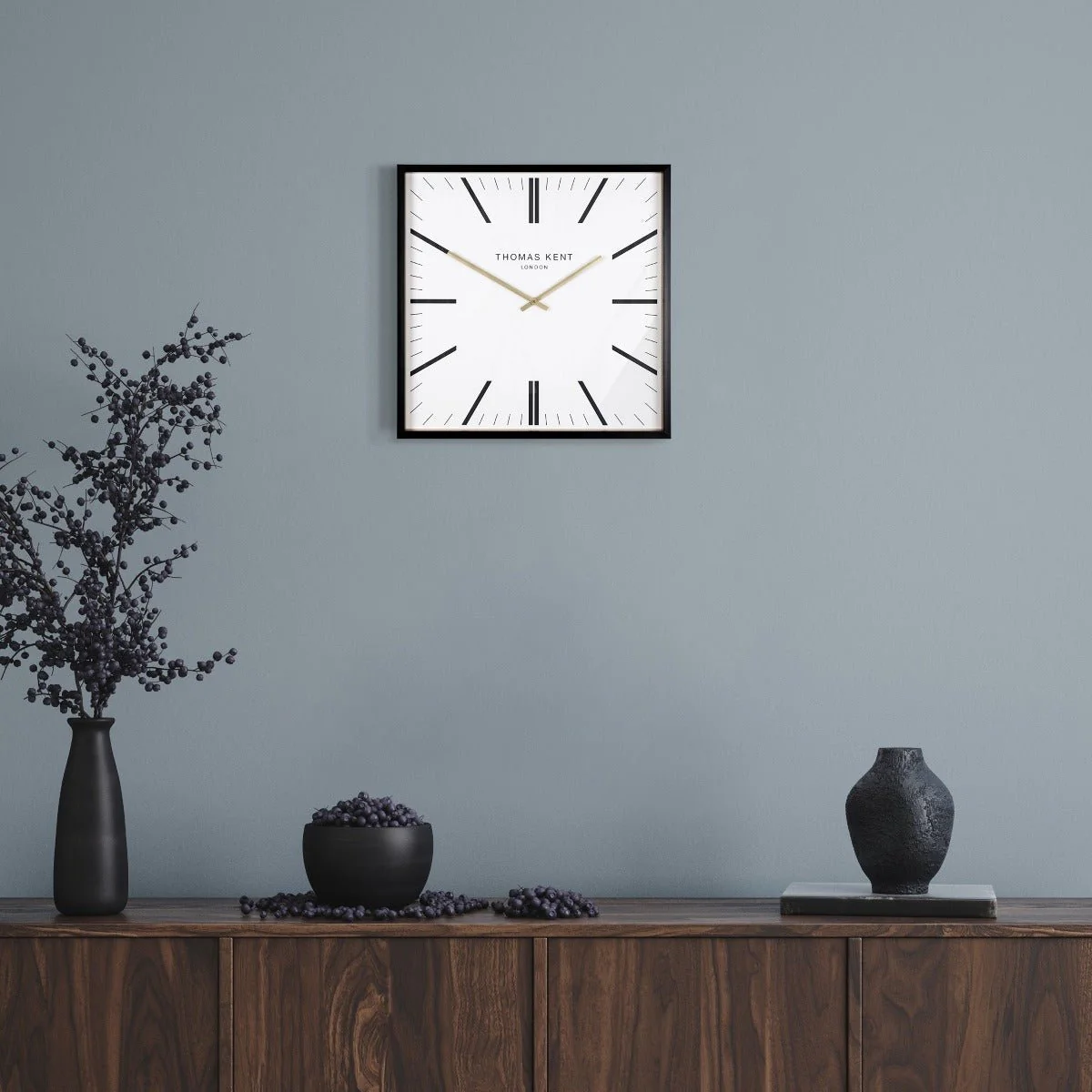 Thomas Kent 16" Garrick Wall Clock White - Image 3
