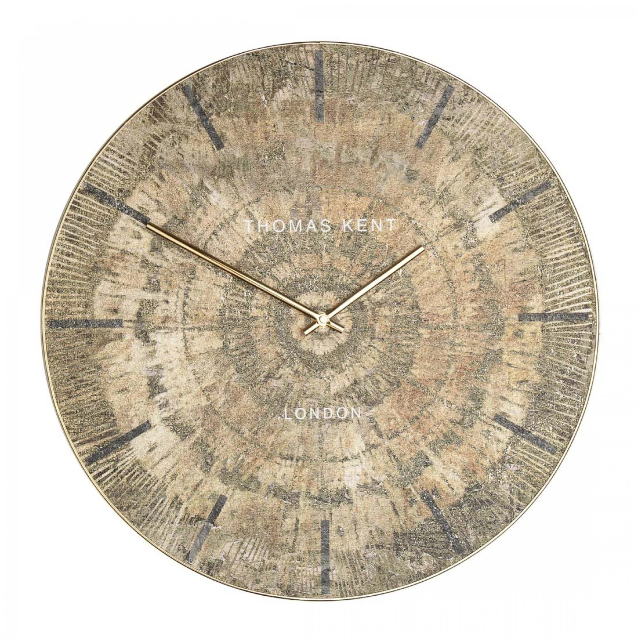Thomas Kent 20" Starburst Wall Clock Gold