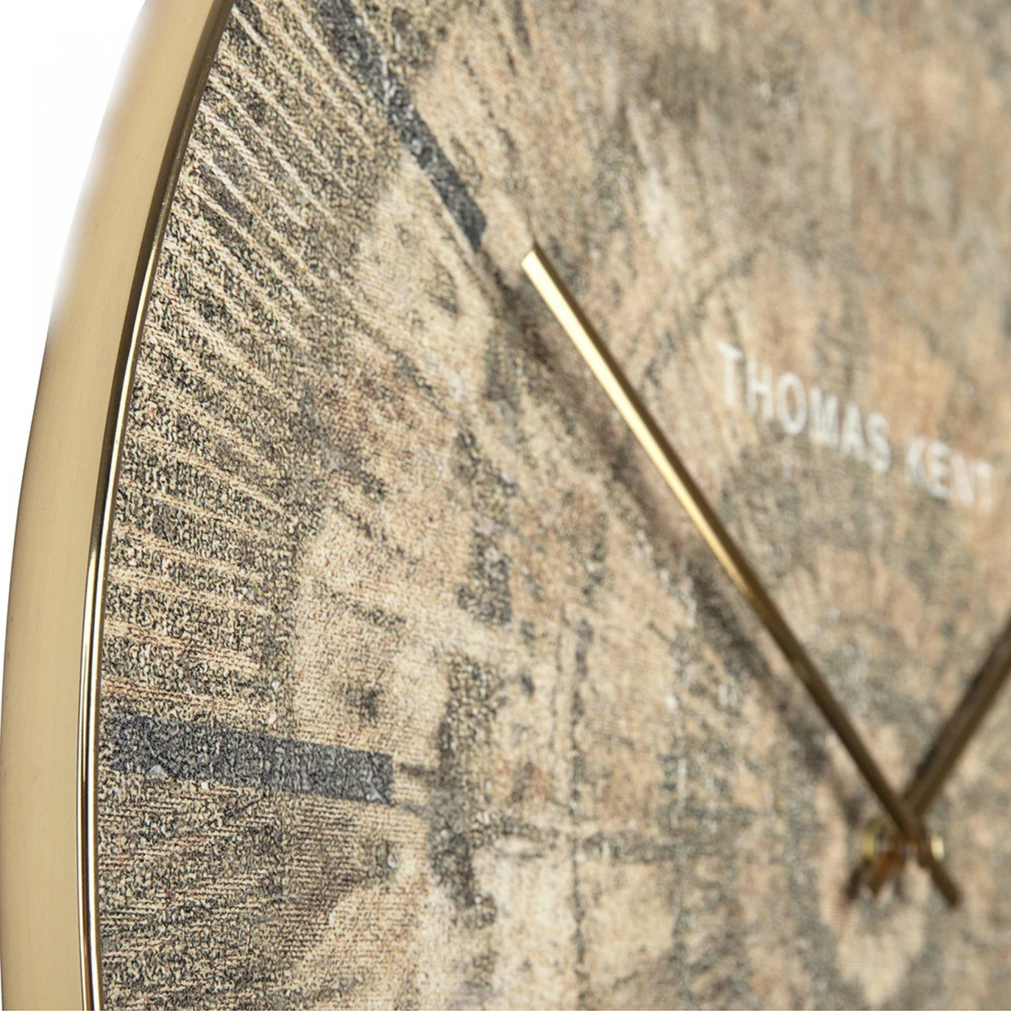 Thomas Kent 20" Starburst Wall Clock Gold - Image 3