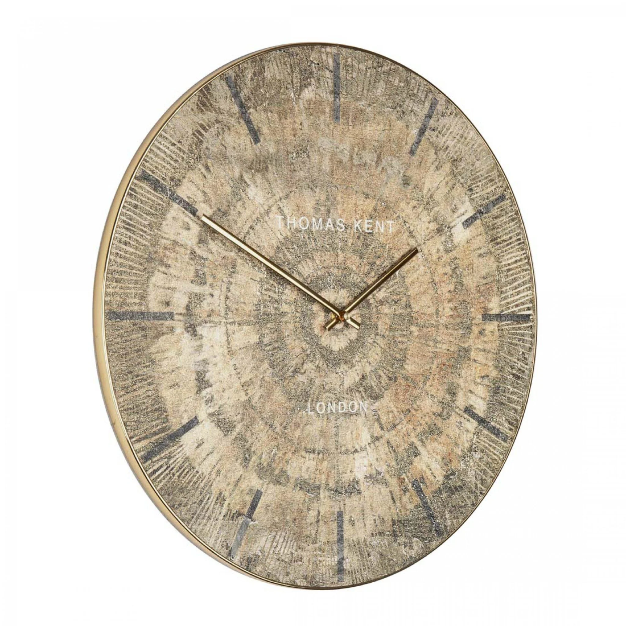 Thomas Kent 20" Starburst Wall Clock Gold - Image 5