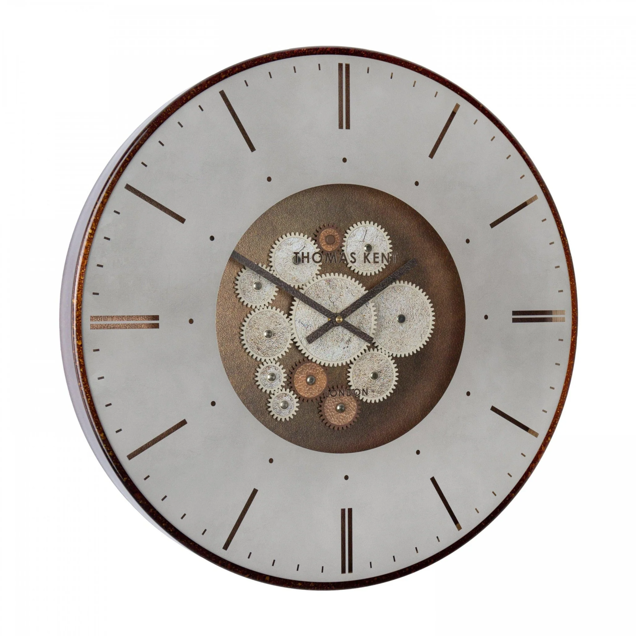 Thomas Kent 21" Clocksmith Wall Clock Cog Bronze - Image 2