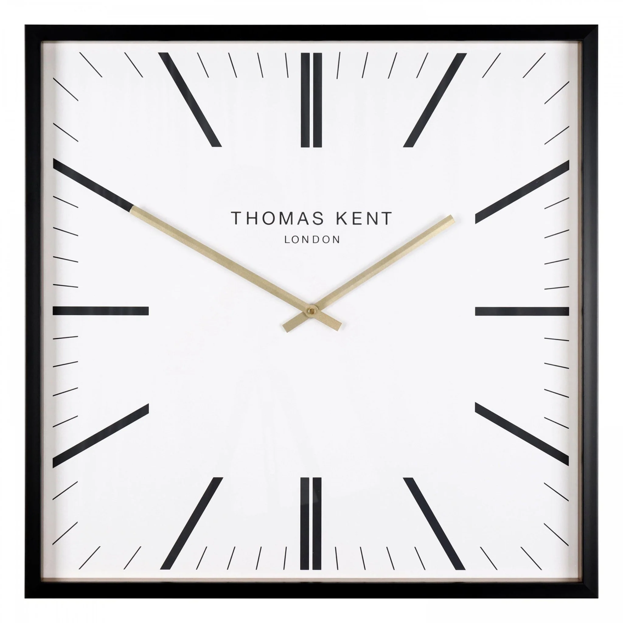 Thomas Kent 24" Garrick Wall Clock White