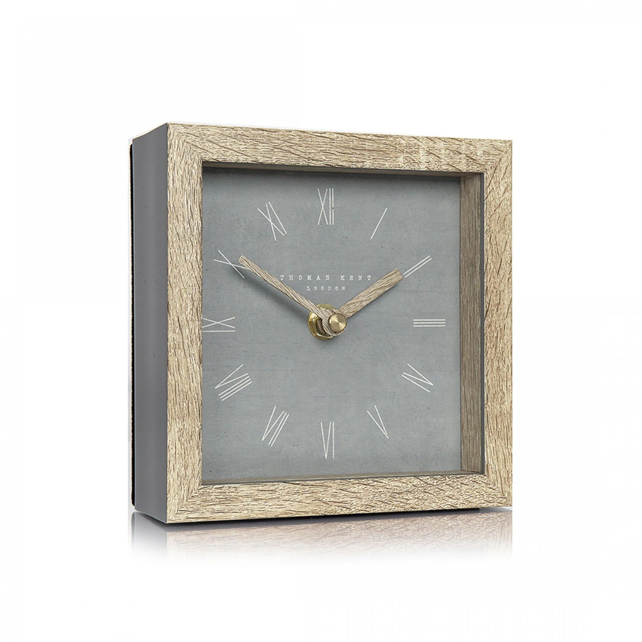 Thomas Kent 5" Nordic Mantel Clock Cement