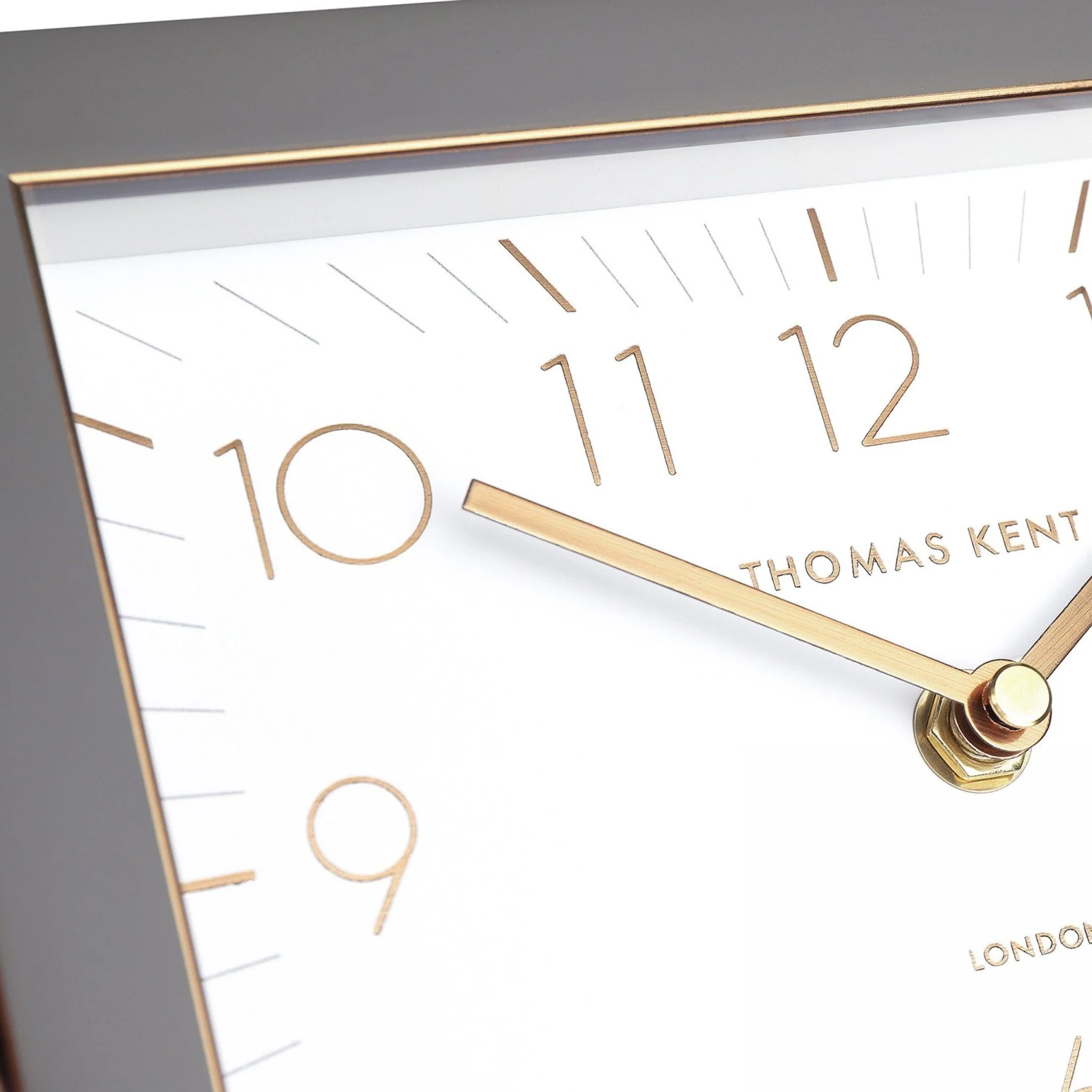 Thomas Kent 7'' Smithfield Mantel Clock Woburn - Image 3