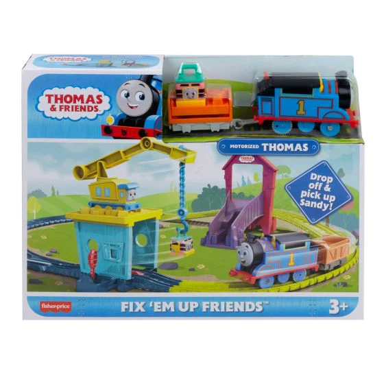Thomas Motorised Fix Em Up Friends Carly & Sandy